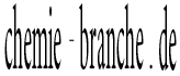 CHEMIE-BRANCHE